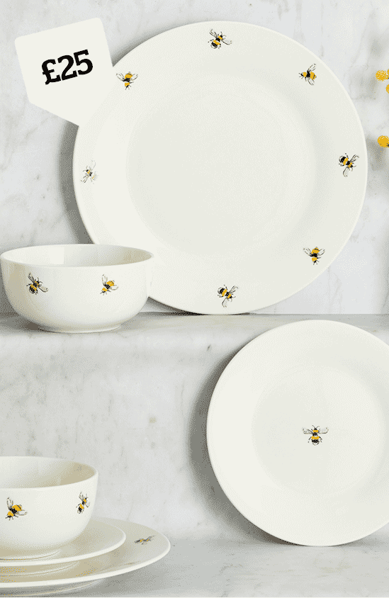 Bee 12 Piece Dinner Set