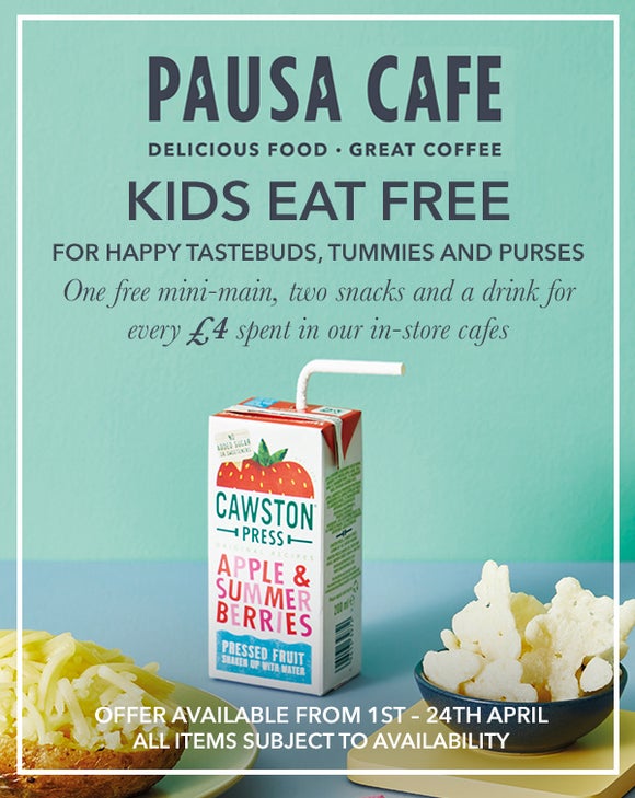 Pausa Cafe - Kids eat free