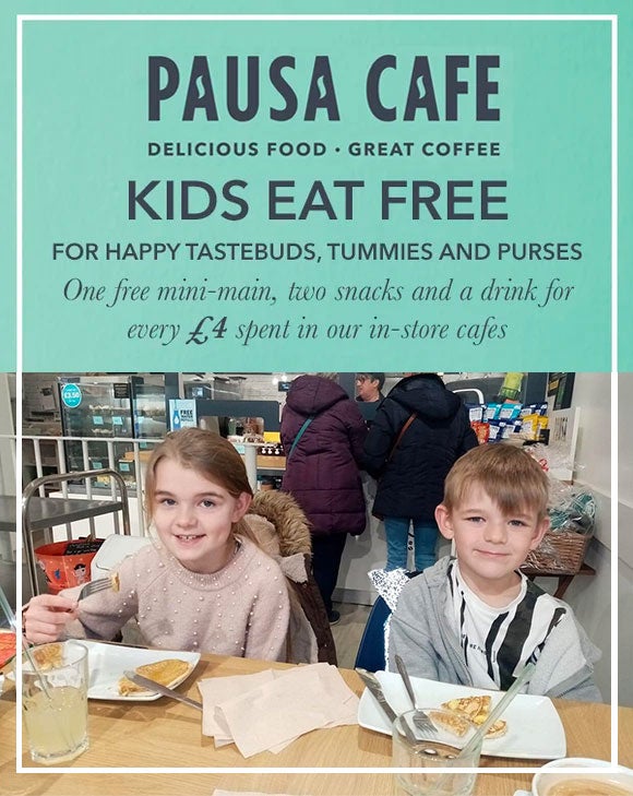 Pausa Cafe - Kids eat free