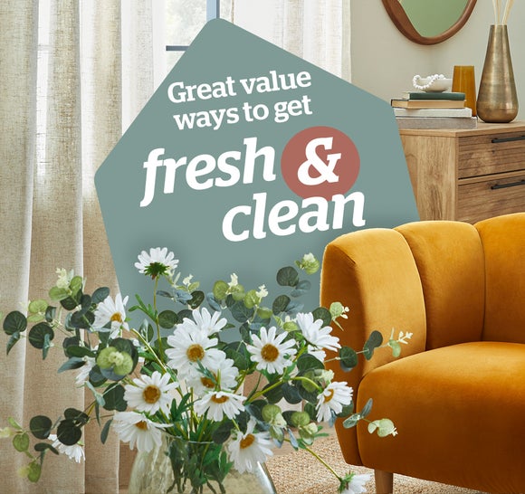 Great Value Ways to Get Fresh & Clean