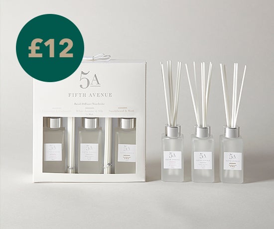 5A Fifth Avenue Set of 3 Reed Diffusers