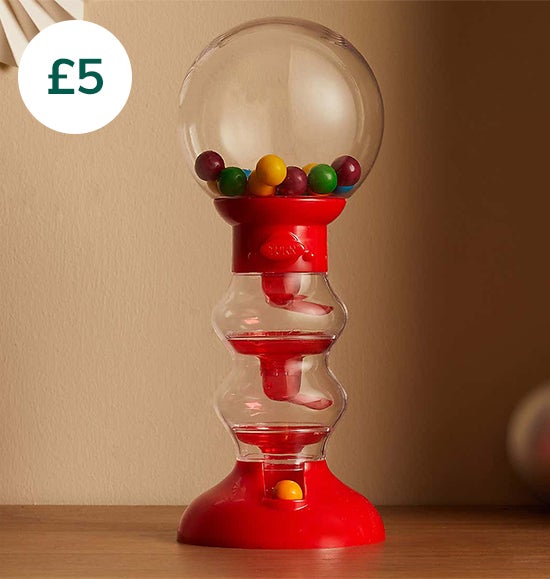 10” Spiral Gumball Machine