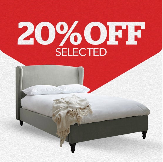 20% off selected Beds & Matresses