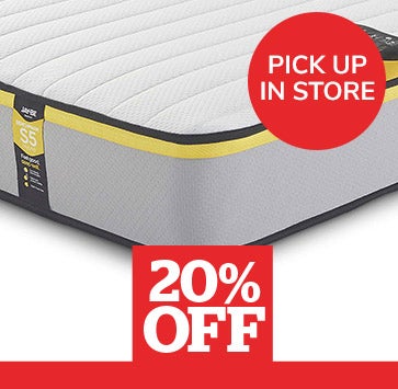 ay-Be Benchmark S5 Hybrid Medium Pocket Sprung Mattress Set