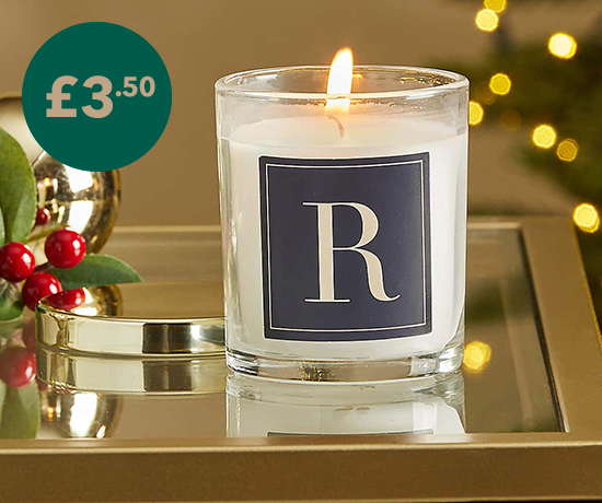 Monogram Candle