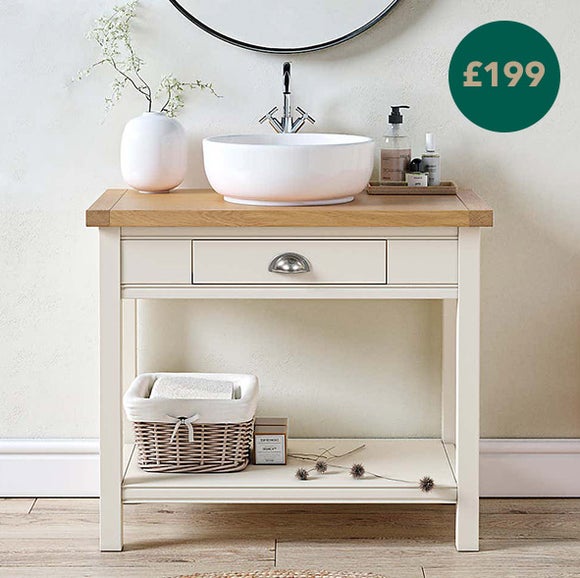 Compton Ivory Vanity Unit