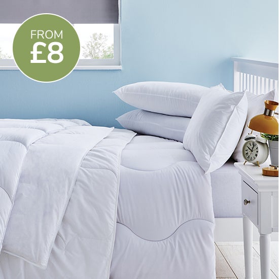 Low tog duvets from £8