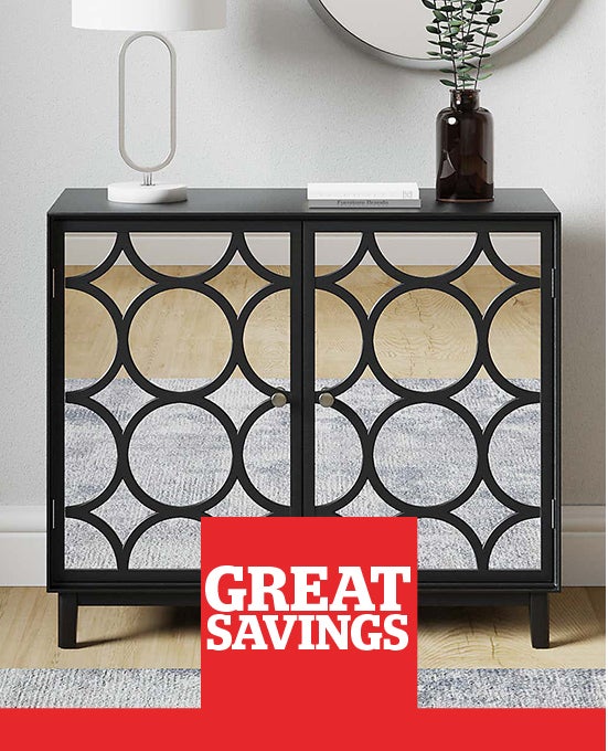 Delphi Black Small Sideboard