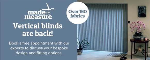 Vertical blinds are back!