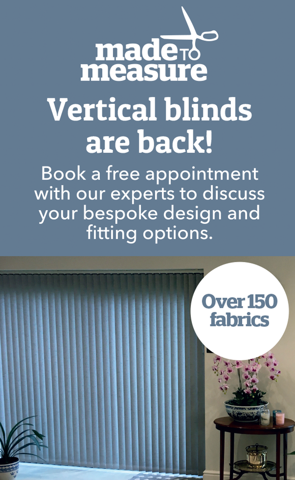 Vertical blinds are back!