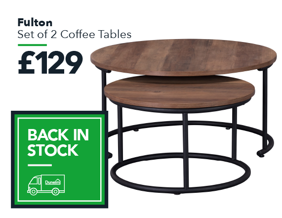 Fulton Set of 2 Coffee Tables