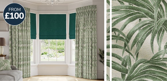 Palm Made to Measure Curtains