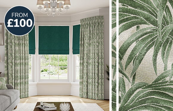 Palm Made to Measure Curtains