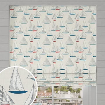 Coastal Ocean Yacht Made to Measure Roman Blind