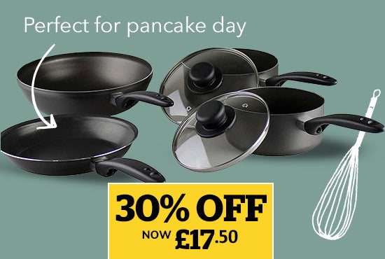 Non Stick 4 Piece Pan Set