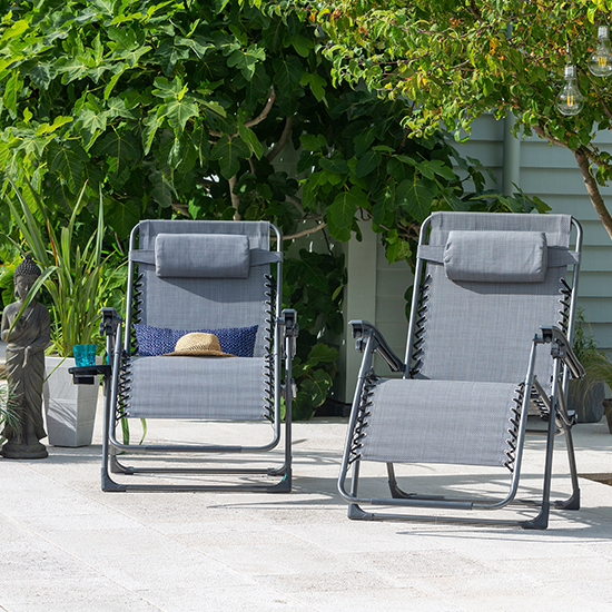 Montreal Set of 2 Deluxe Gravity Loungers