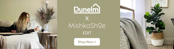 Dunelm x Mishkashoe edit shop now