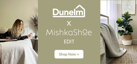 Dunelm x Mishkashoe edit shop now