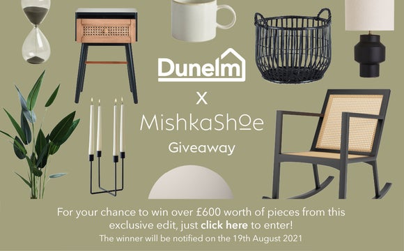 Dunelm x Mishkashoe Giveaway