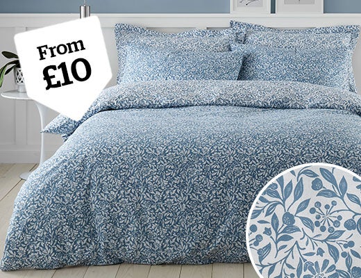 Chartwell Denim Duvet Cover and Pillowcase Set