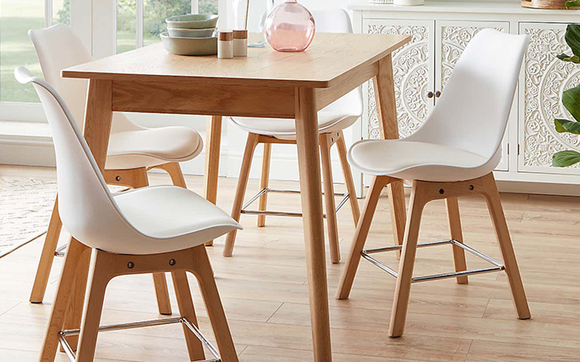 Erik White Dining Chair