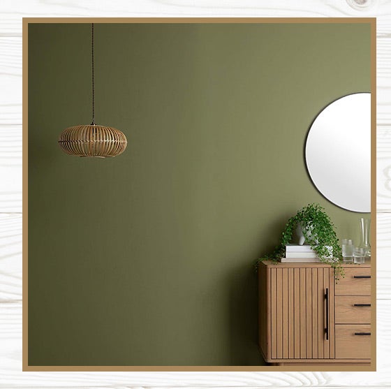 Dunelm Light Moss Eggshell Emulsion Paint