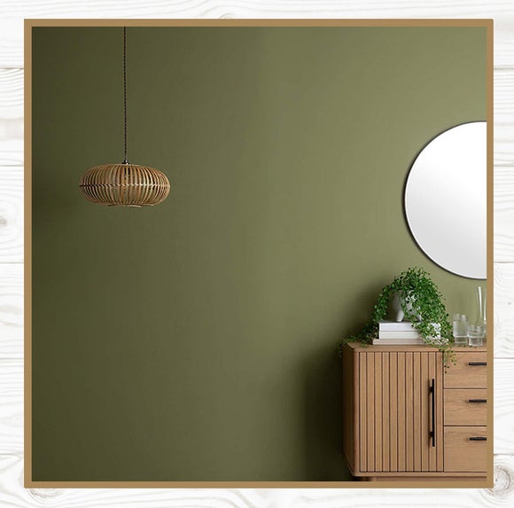 Dunelm Light Moss Eggshell Emulsion Paint