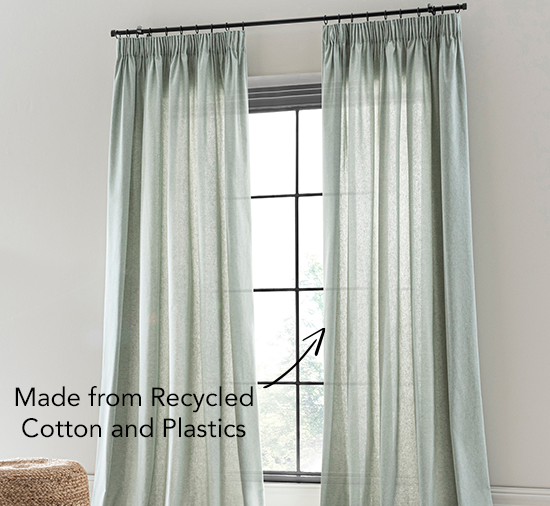 Recycled Weave 2Way Curtains