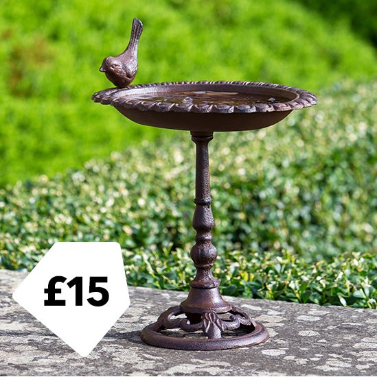 Cast Iron Bird Bath