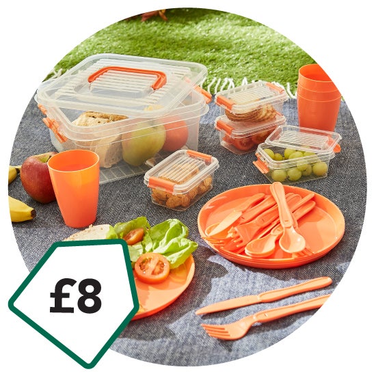 25 Piece Tigerlilly Picnic Set