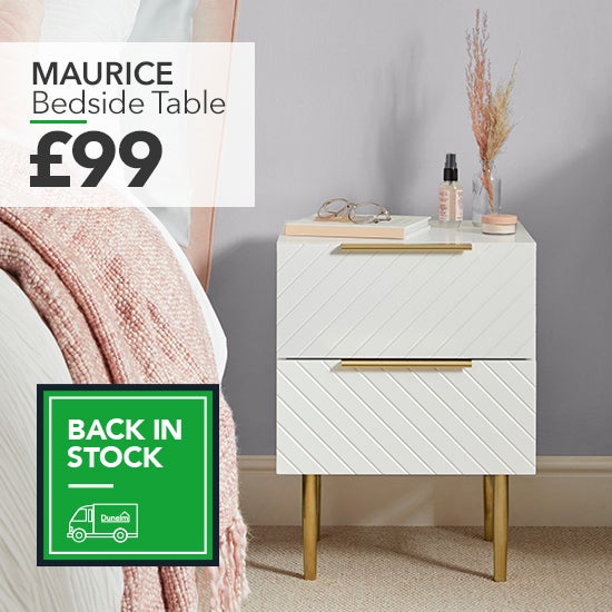 Maurice Bedside Table £99