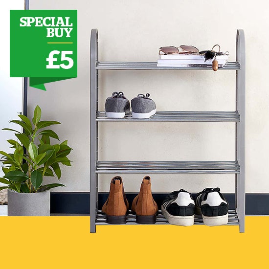 4 Tier Shoe Rack