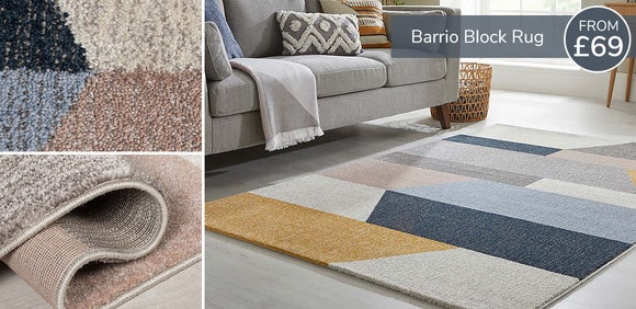 Bario Block Rug