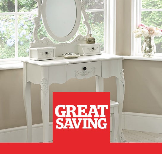 Toulouse Ivory Dressing Table Set