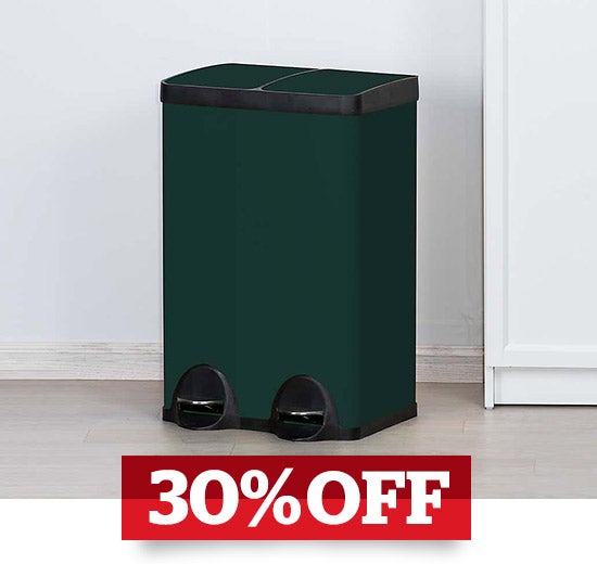 30/30L Recycling Bin Emerald