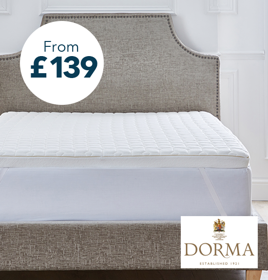 Dorma Tencel Blend Memory Foam Mattress Topper