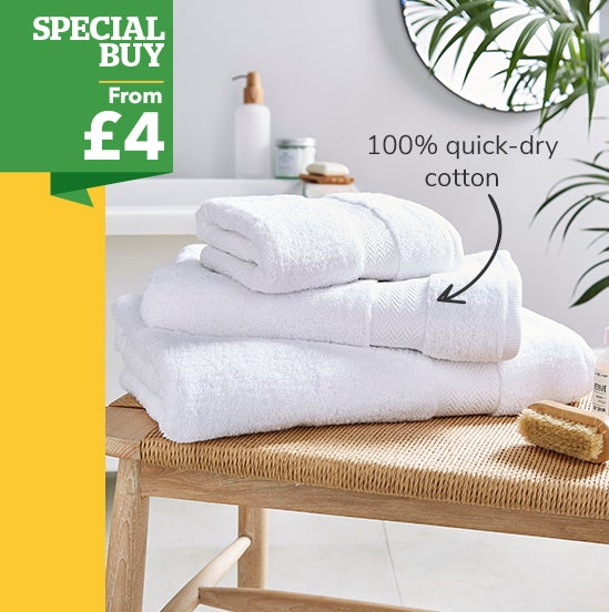 White Hotel Luxury Organic Cotton Towel