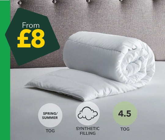 Soft and Cosy 4.5 Tog Duvet