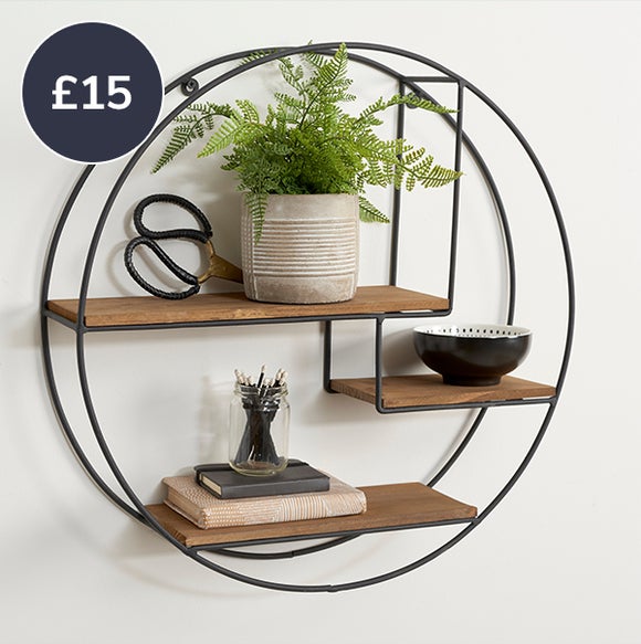 Large Circle Shelf