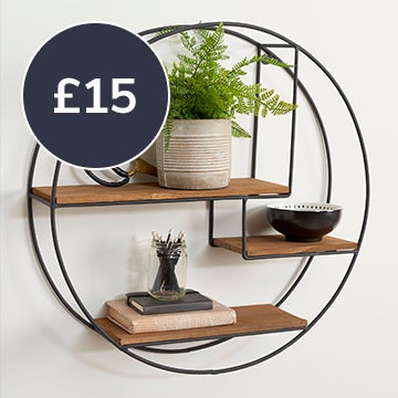 Large Circle Shelf