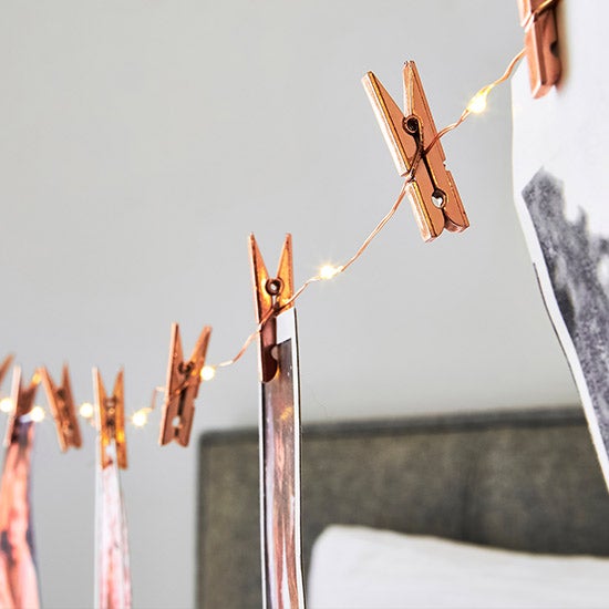 Photo Peg 16 Copper String Lights