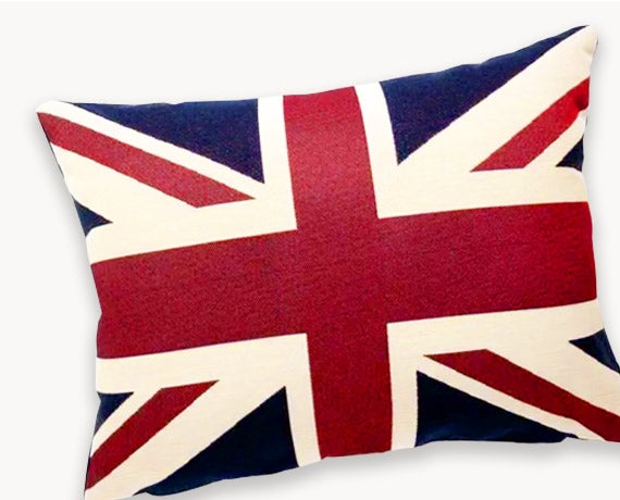 Union Jack cushion