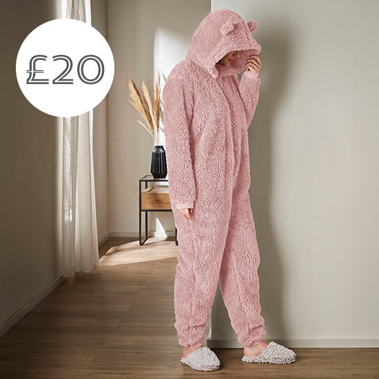 Teddy Bear So Soft Blush Onesie