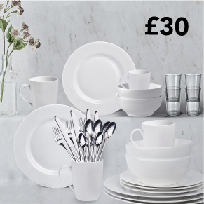 Composite 36 Piece Dinner Set