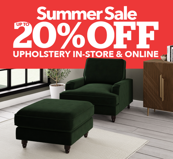 SUMMER SALE - UP TO 50% OFF FURNITURE IN-STORE & ONLINE