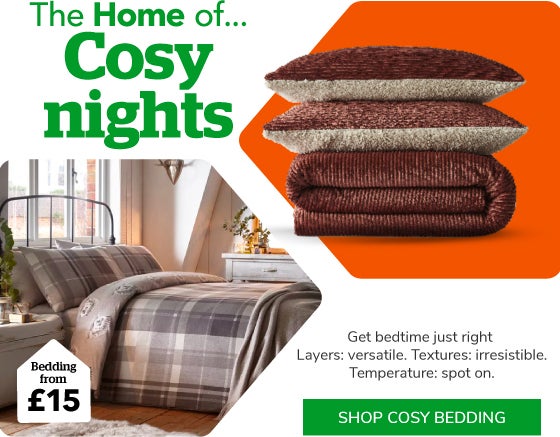 The home of cosy night - SHOP COSY BEDDING