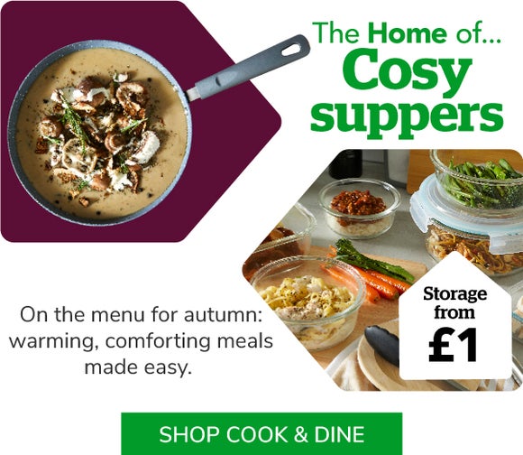 The home of cosy suppers - SHOP COOK AND DINE