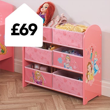 Disney Princess Storage Unit