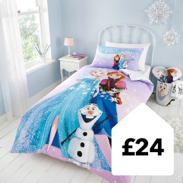 Frozen Duvet Cover and Pillowcase Set