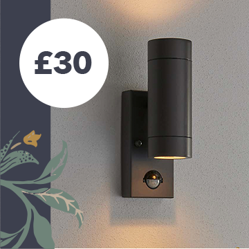 Billy Outdoor PIR Sensor Wall Light